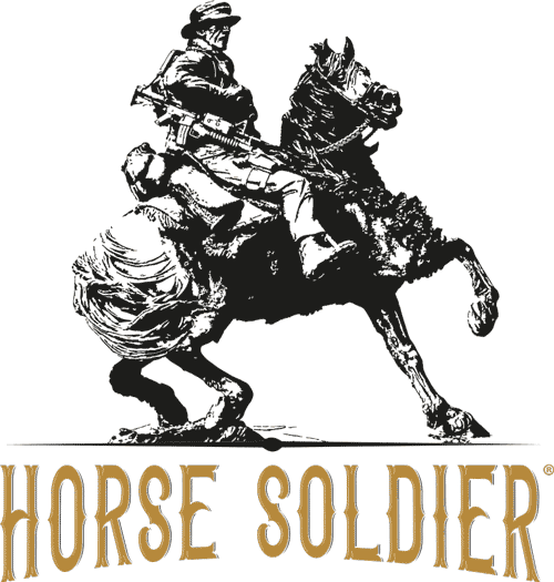 Logo for Horse Soldier beverages provided at the festival.