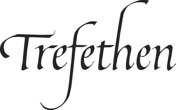 Logo for Trefethen beverages provided at the festival.