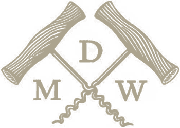 Logo for Michael David Winery beverages provided at the festival.