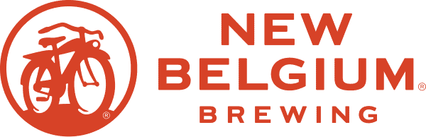 Logo for New Belgium Brewing beverages provided at the festival.