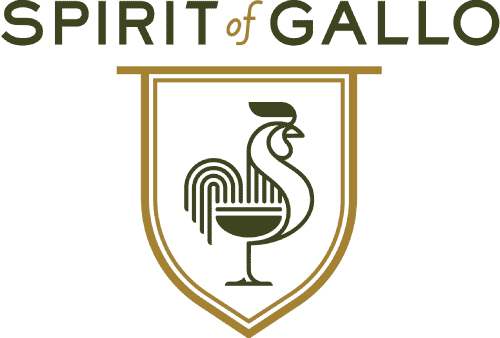 Logo for Spirit of Gallo beverages provided at the festival.