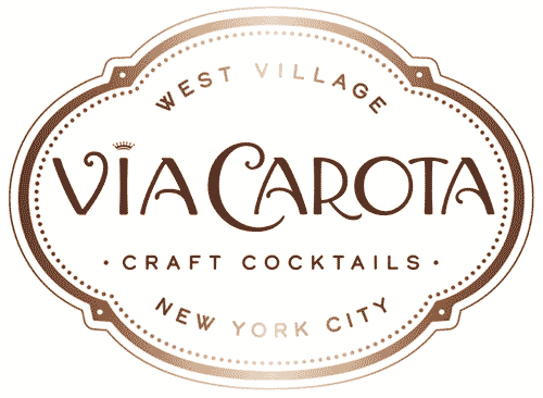 Logo for Via Carota beverages provided at the festival.